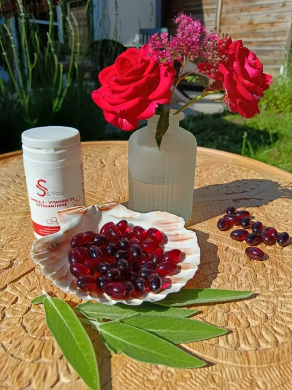 Complexe Oméga 3, Vitamine D3 et Astaxanthine : Dernière Génération, Bourg-en-Bresse, Marguin Bérengère