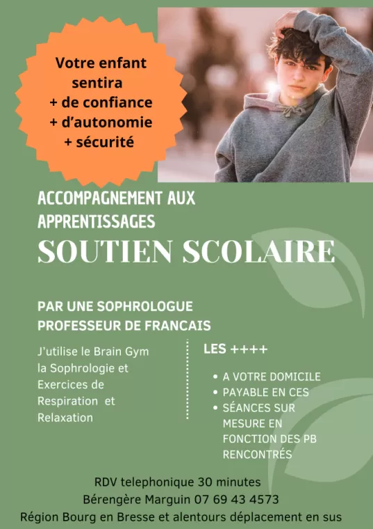 j'accompagne les petits et grands dans leurs apprentissages scolaires grâce à la Sophrologie, Brain Gym 