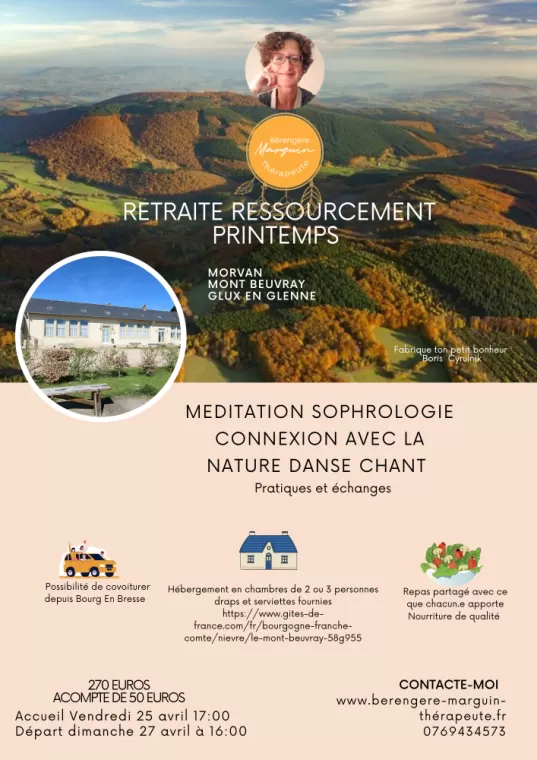 Comment Lâcher le stress et faire un break dans son quotidien ?, Bourg-en-Bresse, Marguin Bérengère